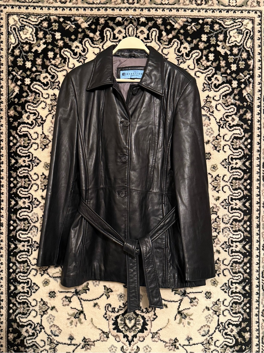 Reaction Kenneth Cole leather jacket